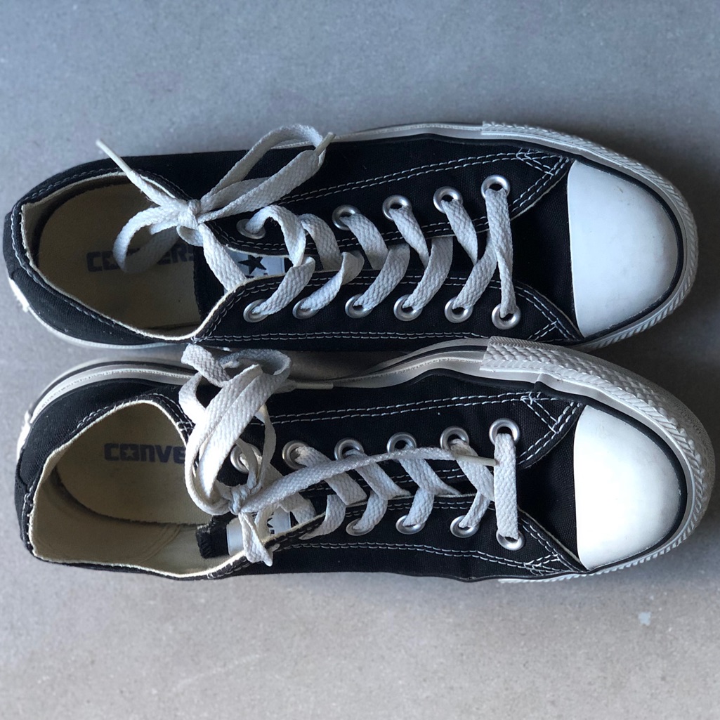 Black Original Converse All Stars Sneakers